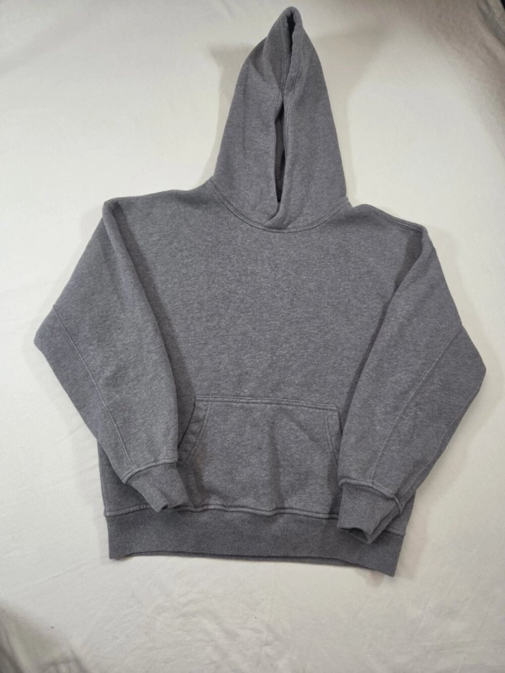 Abercrombie & Fitch Soft A&F Essentials Oversized Hoodie Gray XXS Fleece